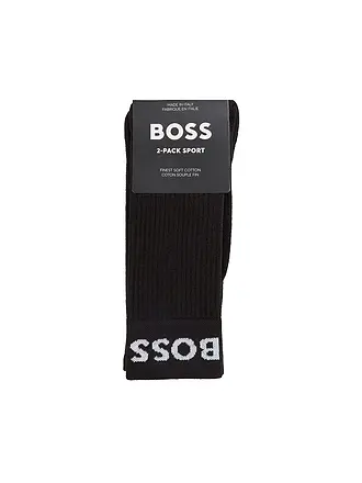 BOSS | Calcetines paquete de 2 blanco | schwarz